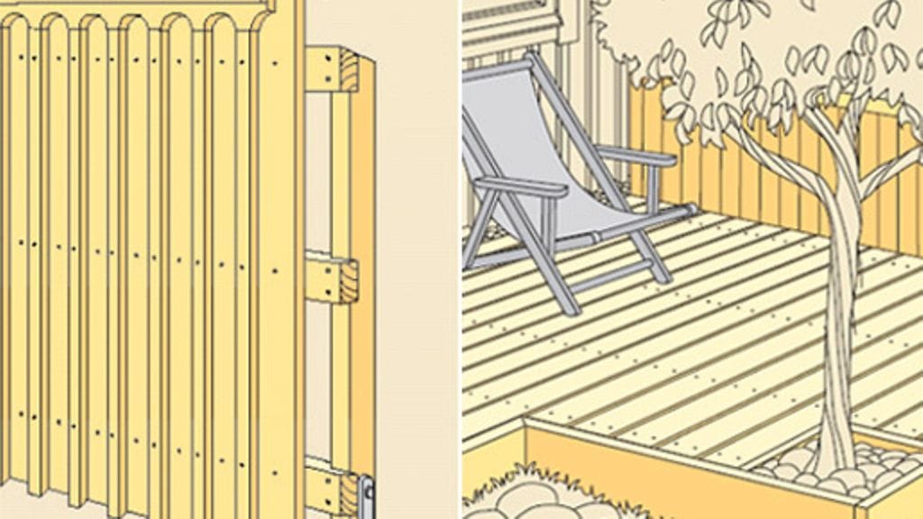 Puuinfon Tee se itse -sivuilta löytyy ohjeet muun muassa terassin rakentamiseen.