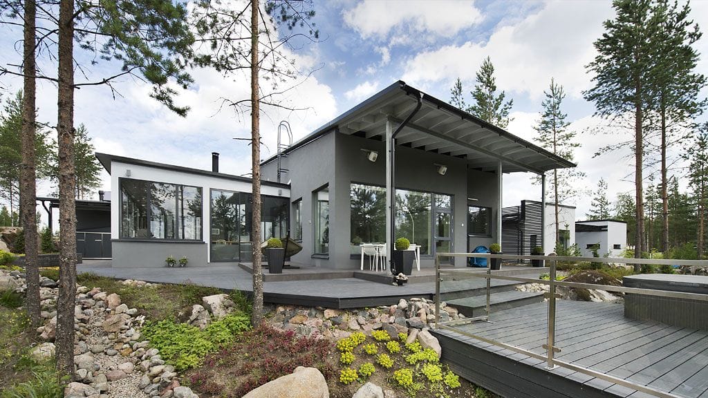 Lammi-Kivitalojen Validus Motus on yksi messujen näyttävimpiä.