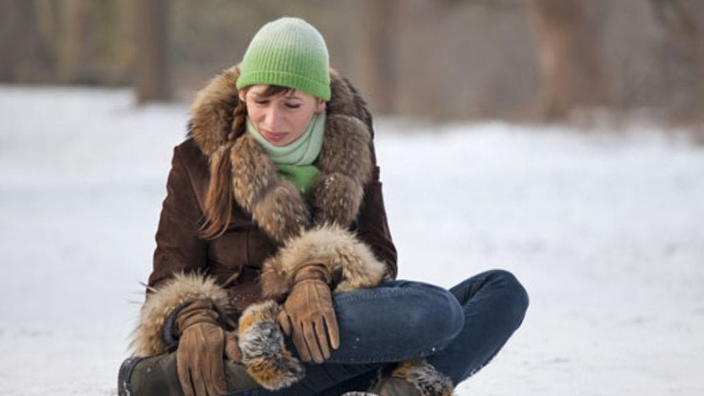 Liukastumisesta selviää useinmiten säikähdyksellä, mutta välillä voi käydä pahastikin.