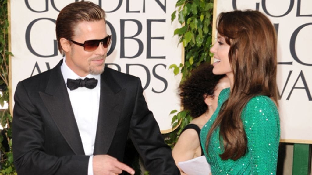 Brad Pitt lähti Ranskaan.