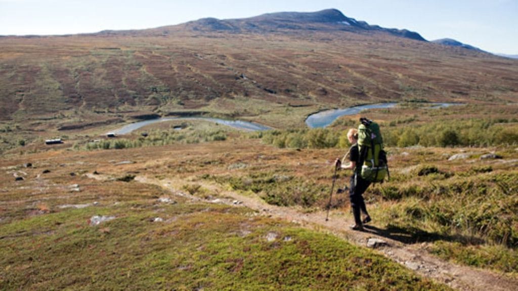 Vaellusreissulla on oltava mukana vain välttämätön.
