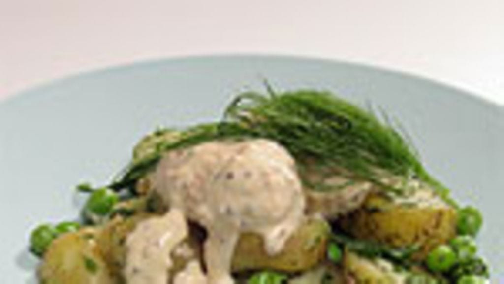 kalapullia, tilliperunapaistosta