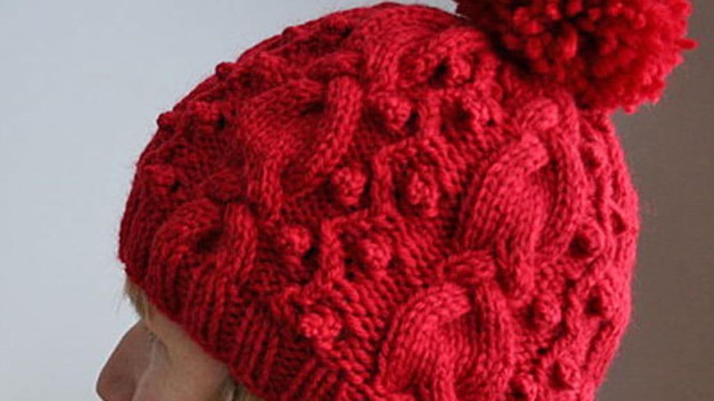 Veikeä pipo pitää lämpimänä pakkassäässä.