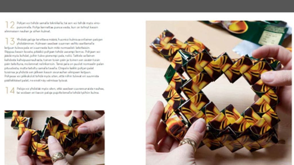 Kuva kirjasta "Kahvipussin uusi elämä"