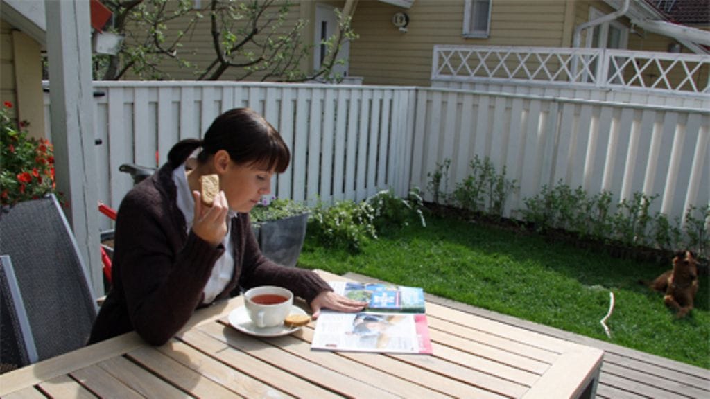 Patio on Hannan suosikkipaikka. Kuva: MTV3.