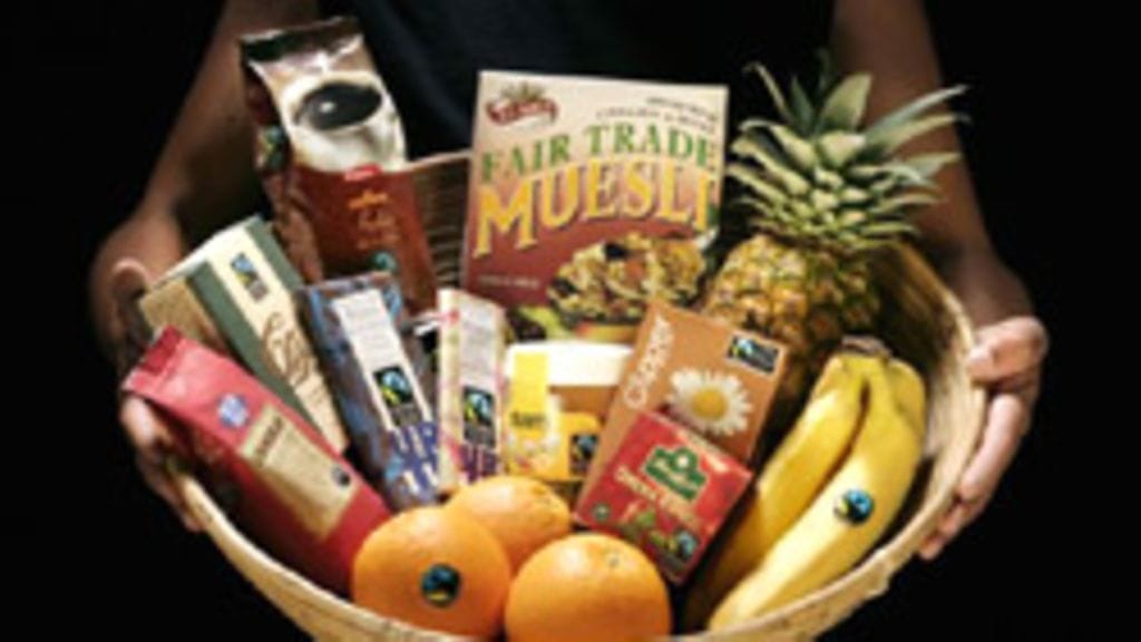 Reilun kaupan tuotteita.