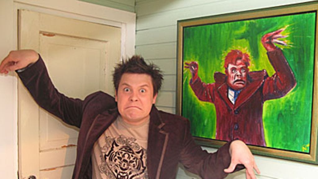 Jannen kodista löytyy paljon erilaisia tauluja.