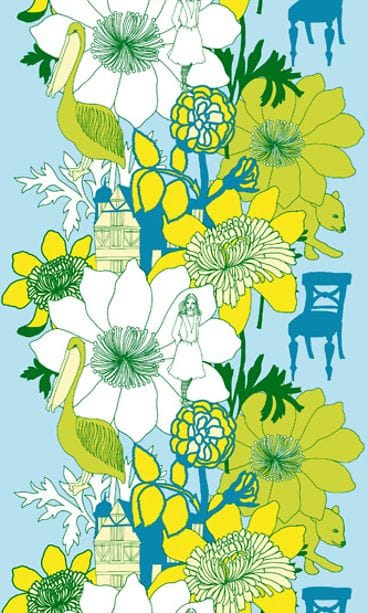 Marimekon Satumaa-kangas. Kuva: Marimekko