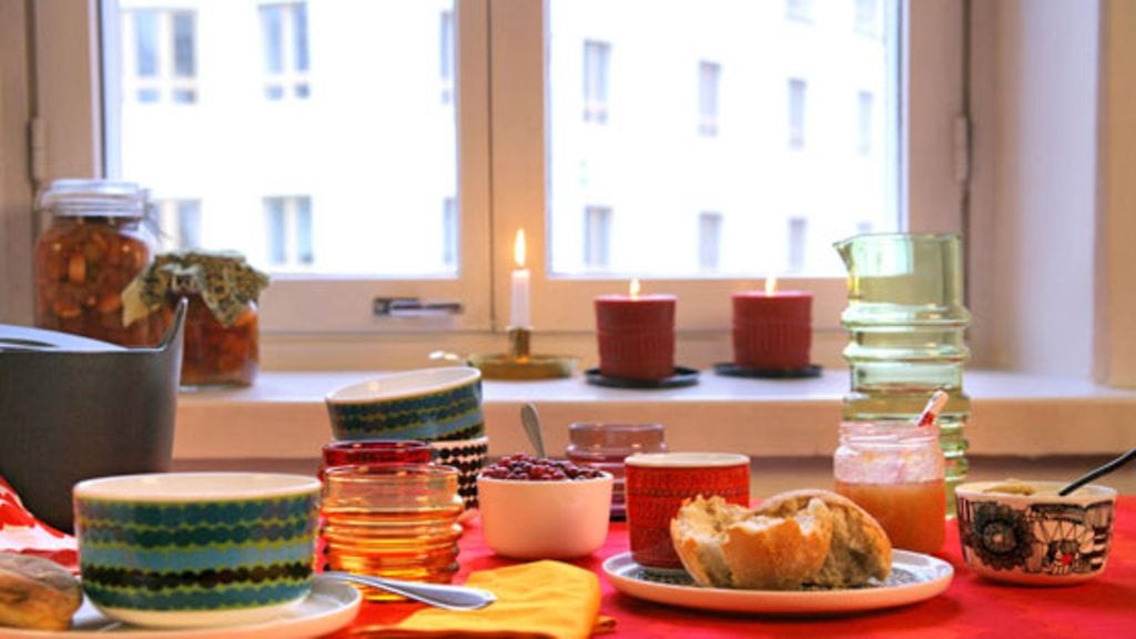 Marimekon retrokuosit tuovat mieleen menneisyyden joulupäivät.