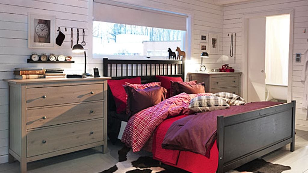 Koldby-lehmäntalja tuo huoneeseen tyylikästä kantria. Kuva: Ikea