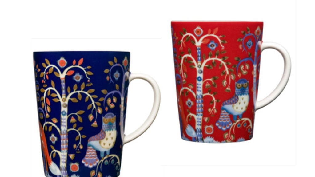 Mielikuvitukselliset Taika-mukit sopivat hyvin glögimukeiksi.