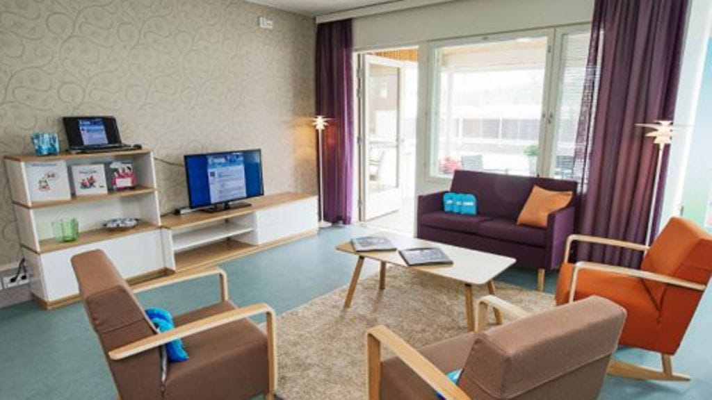 Vuoreksen ryhmäkoti on suunniteltu mahdollisimman esteettömäksi.