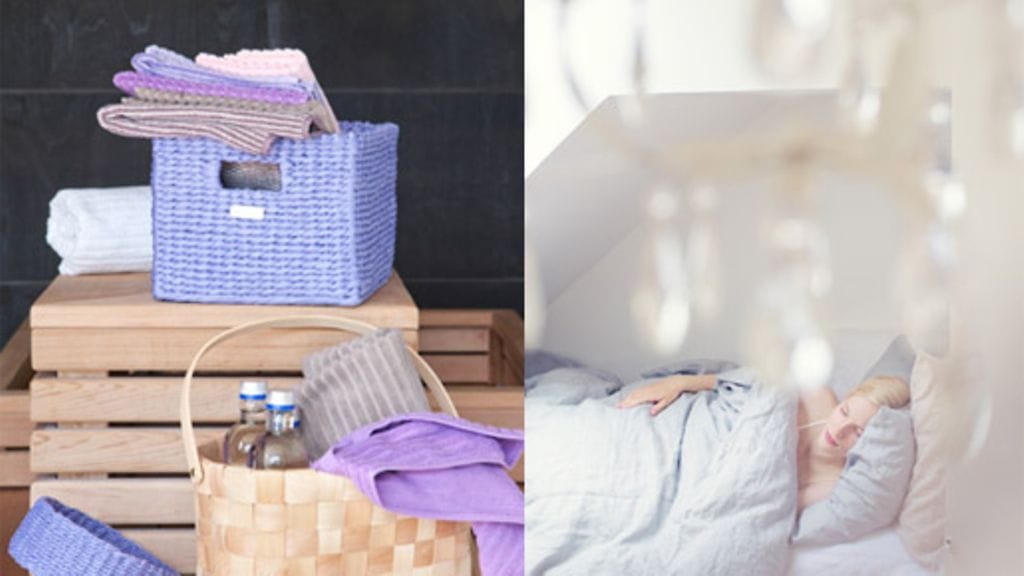 Uudet, hemmottelevat tekstiilit tekevät kodista hitusen ylellisemmän. Kuvat: Luhta/ Finlayson