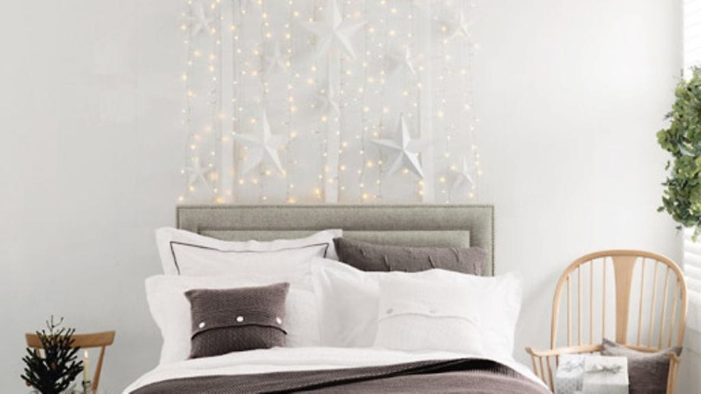 Älä täytä huonetta tavaroilla, mutta luota muutamaan katseenvangitsijaan. Kuva: The White Company