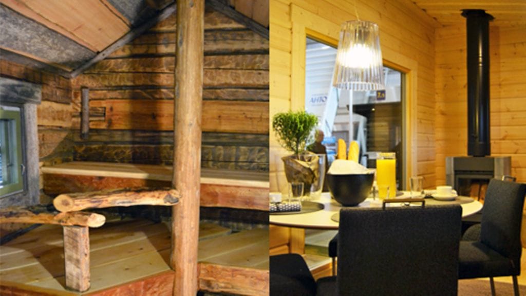 Moderni saunamökki: Salvos, perinteinen: Wanha Warikko