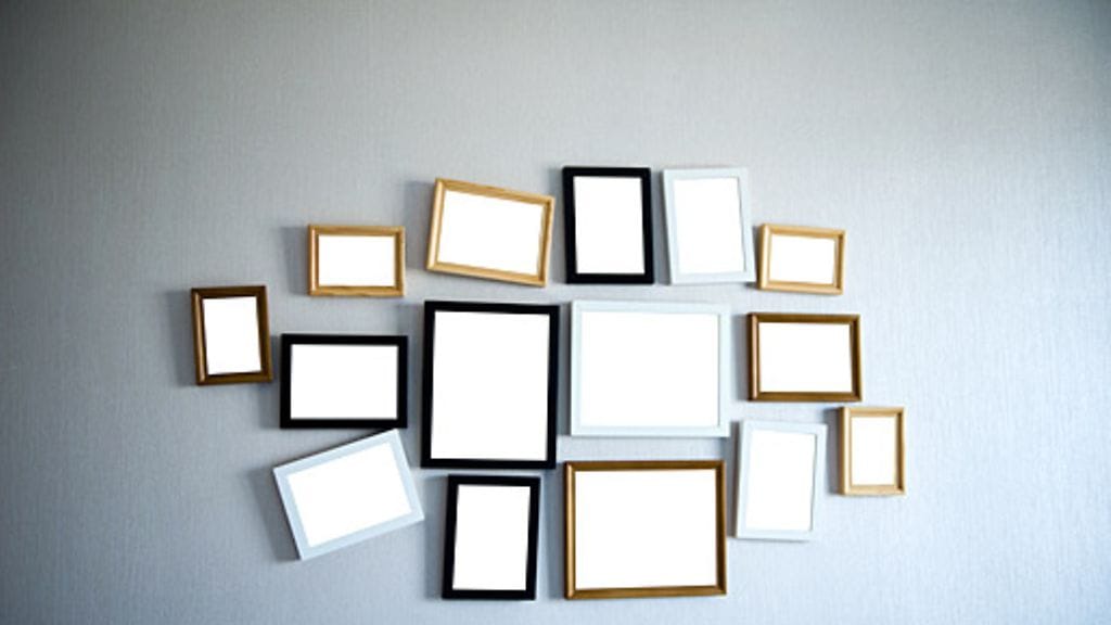 Vielä kuvat kehyksiin ja kokonaisuus on valmis!