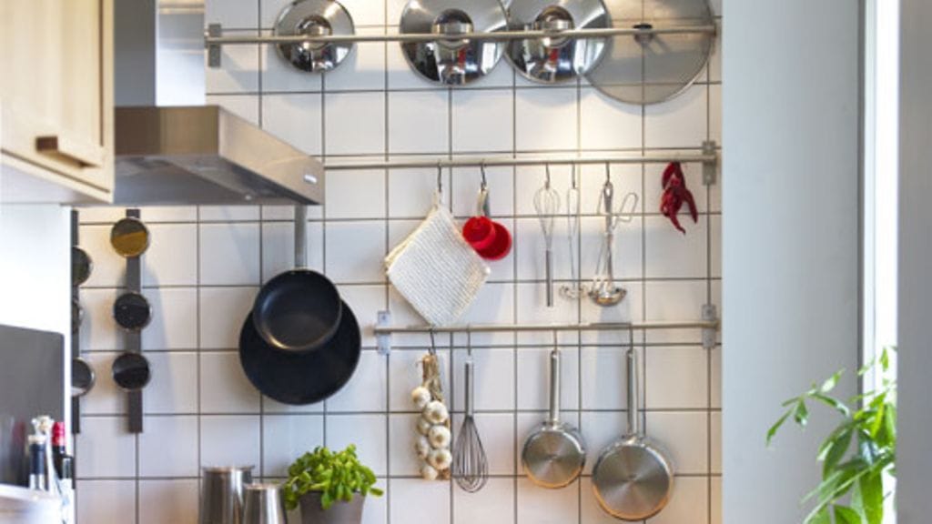 Hyödynnä kaikki mahdollinen tila keittiössäsi. Kuva: Ikea