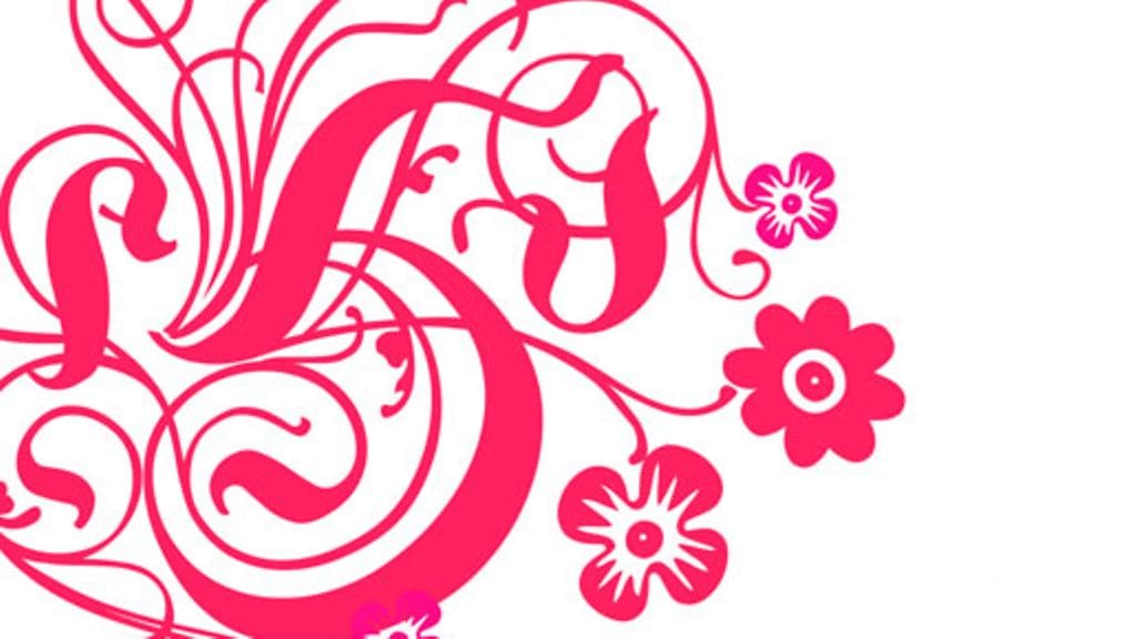 Graafiset kuviot tapetissa tuovat eloisuutta huoneeseen.