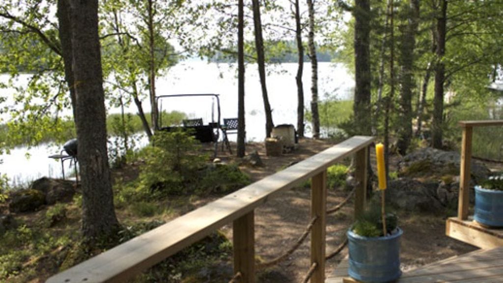 Terassi on mökkimaailman napa.