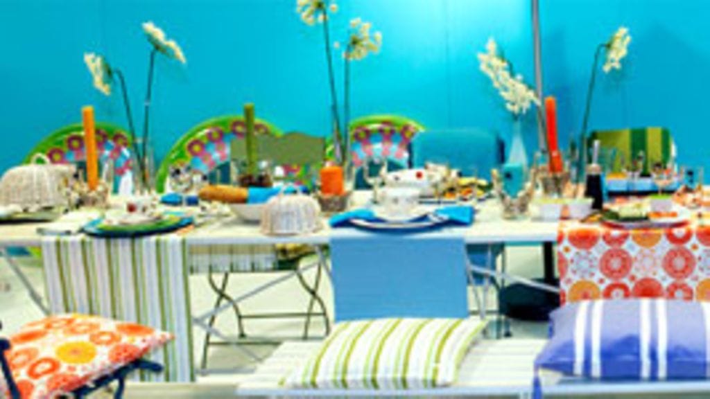 Kaunis kattaus kruunaa aterian.