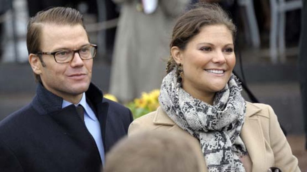 Kruununprinsessa Victoria ja prinssi Daniel.