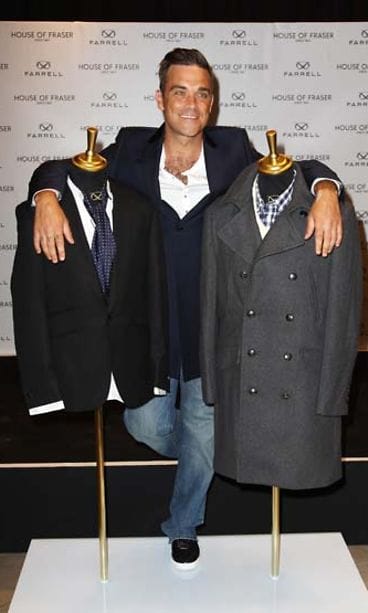 Robbie Williamsin vaatemalliston inspiraationa oli isoisä.