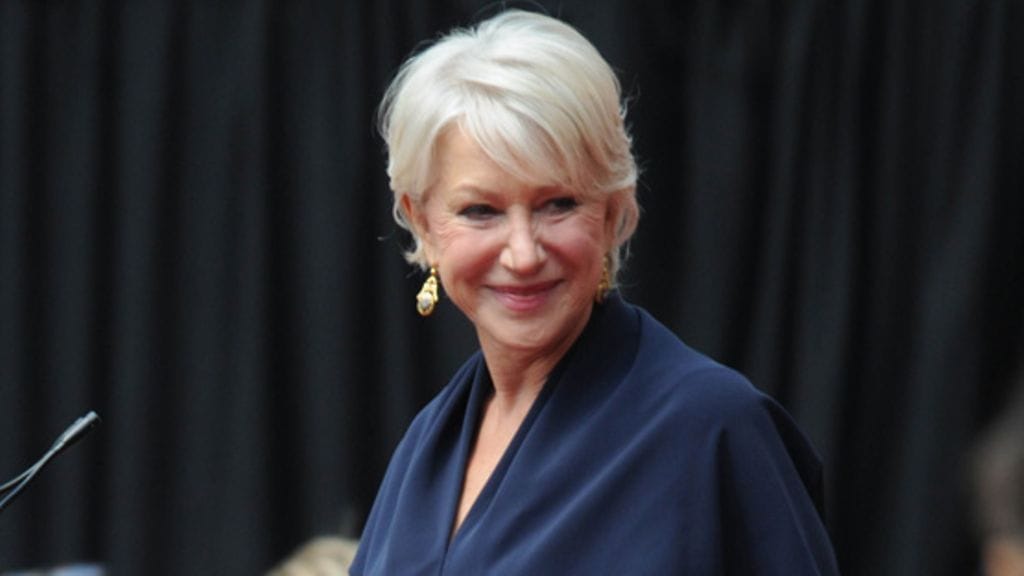 Helen Mirren, 65, brunettena elokuvassa The Debt.