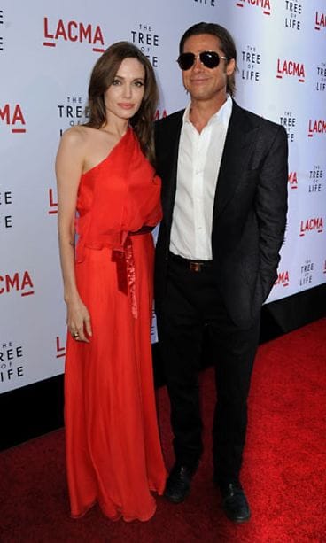 Näyttävä pari The Tree Of Life -elokuvan ensi-illassa 24.5.