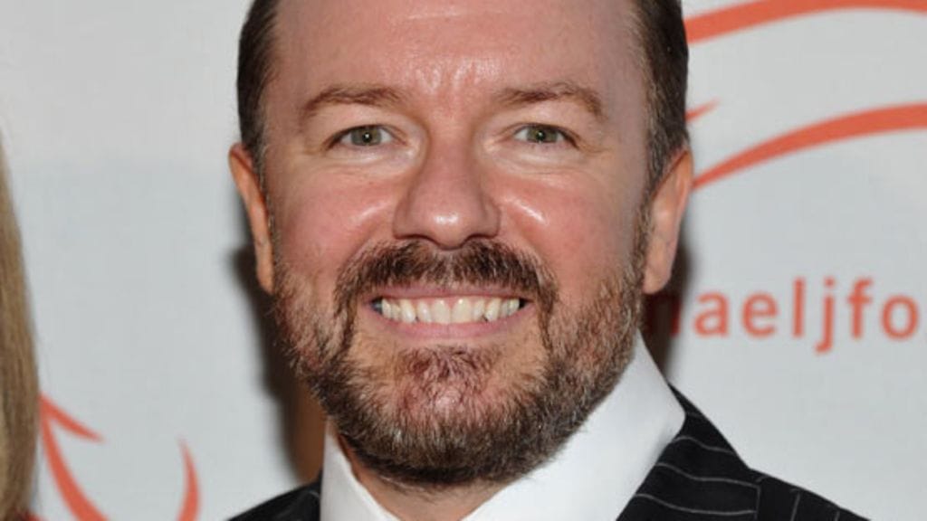 Ricky Gervais antaa tukensa myös kampanjalle, jonka tarkoitus on suojella apinoita julmalta kohtelulta.