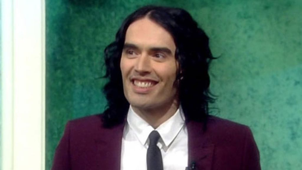 Russell Brand vieraili The View -keskusteluohjelmassa.