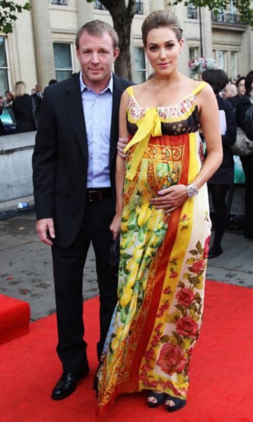 Guy Ritchie ja Jaqcui Ainsley heinäkuussa 2011.