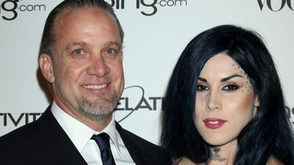 Jesse James & Kat Von D.