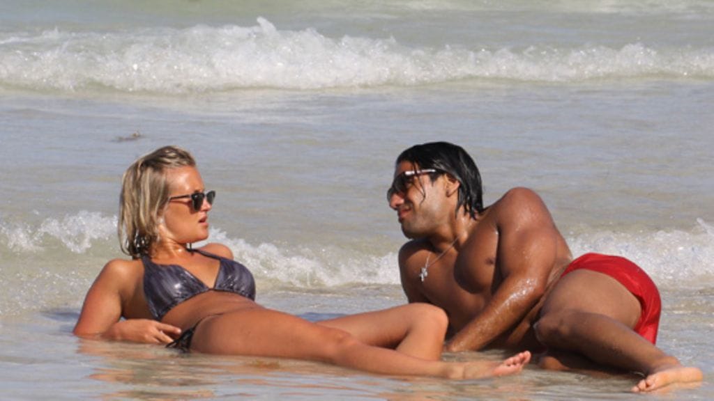 Radamel Falcao ja vaimo Lorelei Dahiana Taron