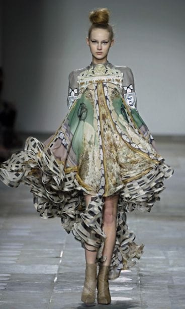 Lontoon muotiviikot 2012, Mary Katrantzou