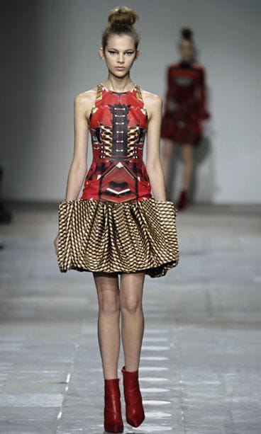 Lontoon muotiviikot 2012, Mary Katrantzou