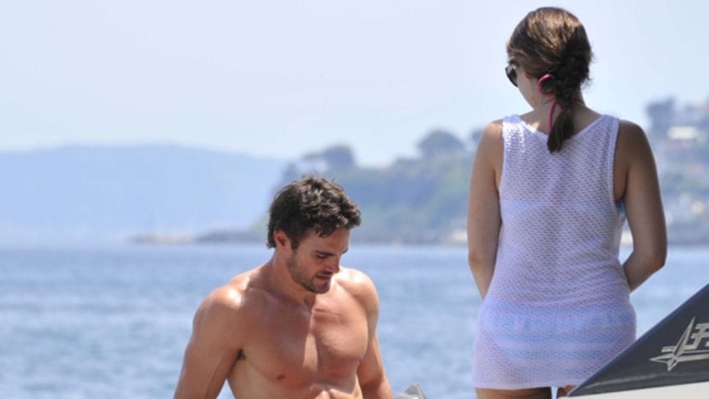 Kelly Brook ja Thom Evans