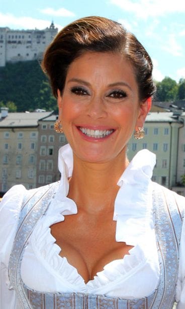 Kutsuvieras Teri Hatcher Itävallassa klassisen musiikin festivaaleilla vuonna 2012.