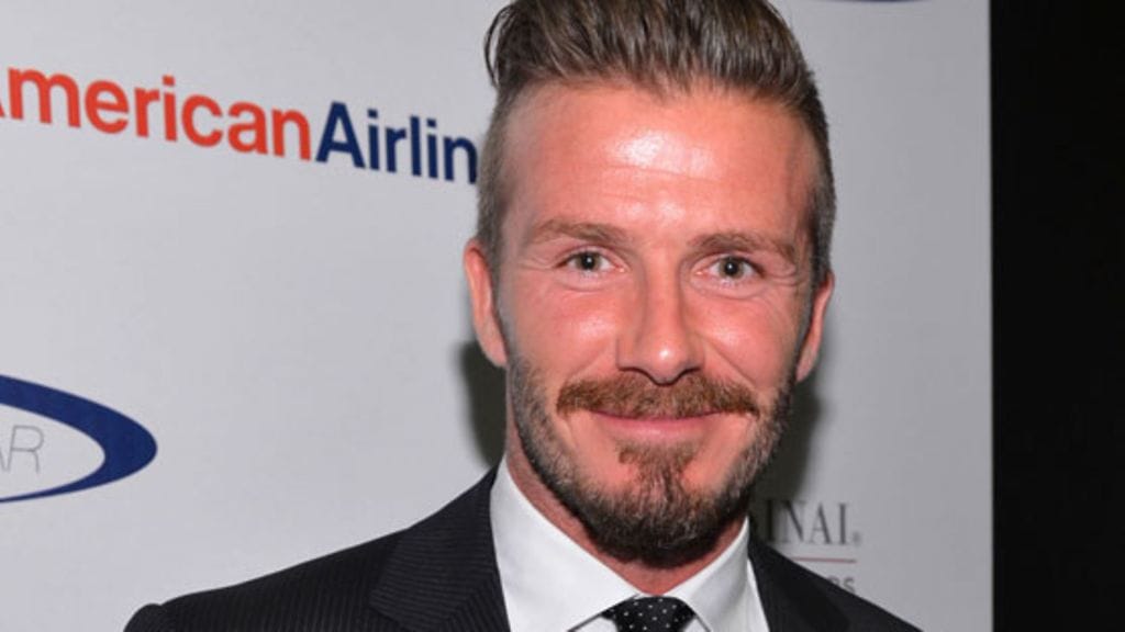 David Beckham teki yllätysvisiitin isoäitinsä luokse.