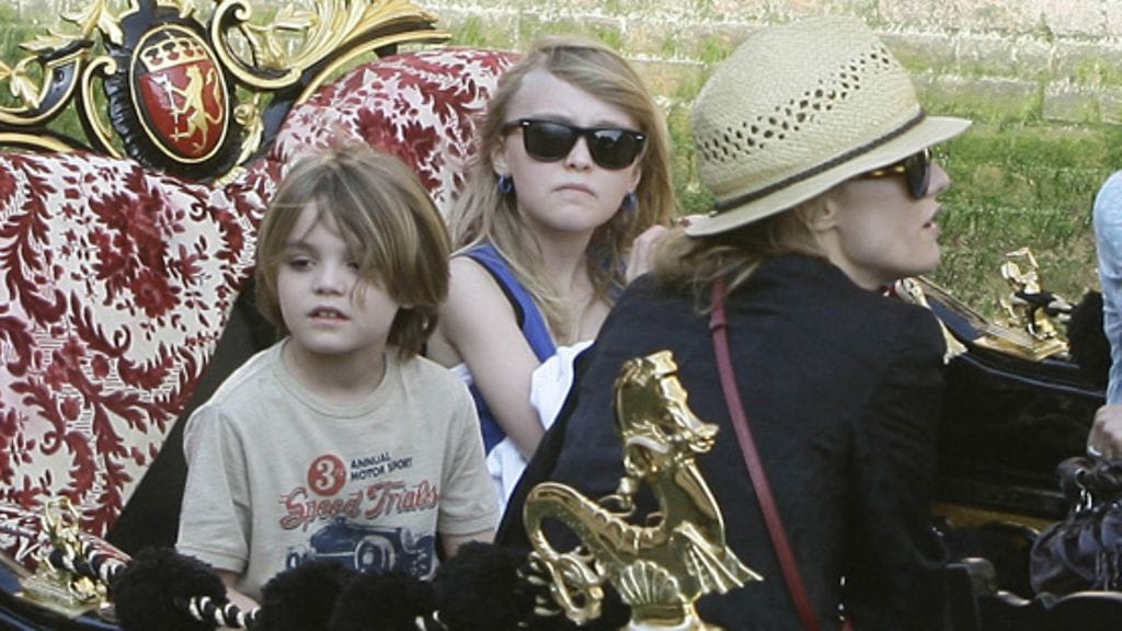 Vanessa Paradis, Jack Depp ja Lily-Rose Depp