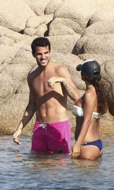 Cesc Fabregas ja Daniella Semaan