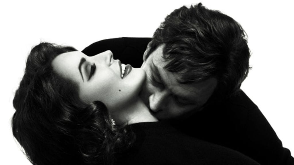 Lindsay Lohan Liz & Dick -elokuvan kuvauksissa.