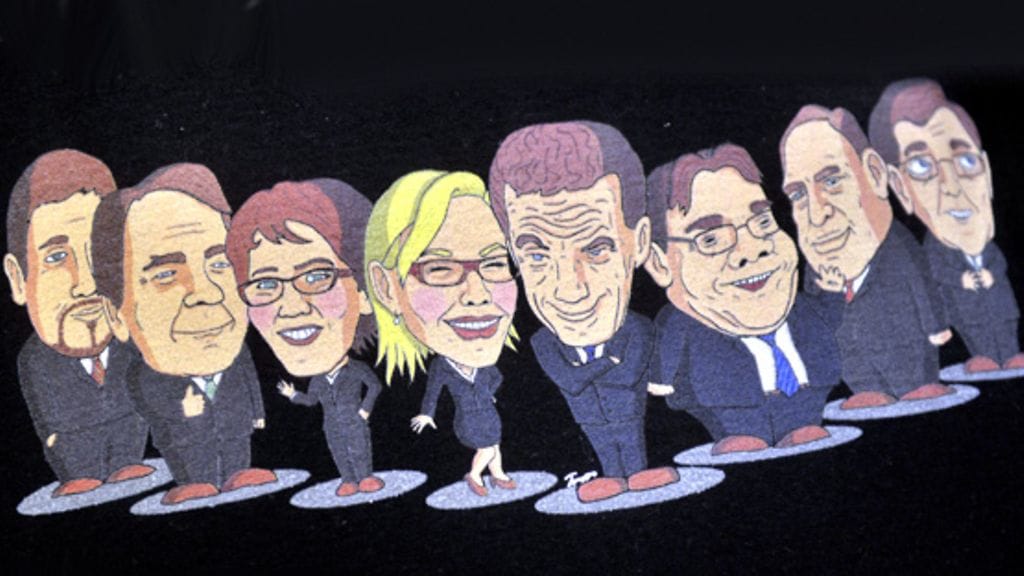 Presidenttiehdokkaat 2012. kuva: Lehtikuva