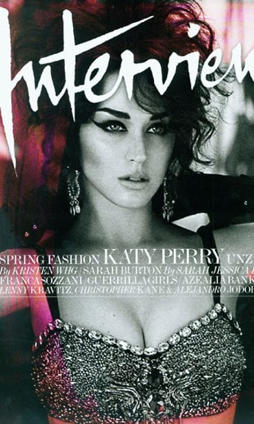 Katy Perry Interview-lehden kannessa