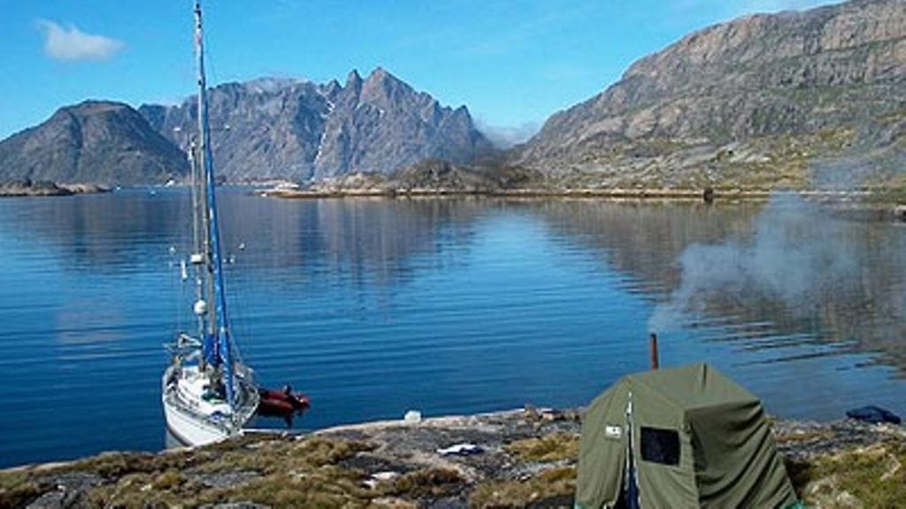 Telttasauna, kuva Auli Irjala ja Hannu Aulin