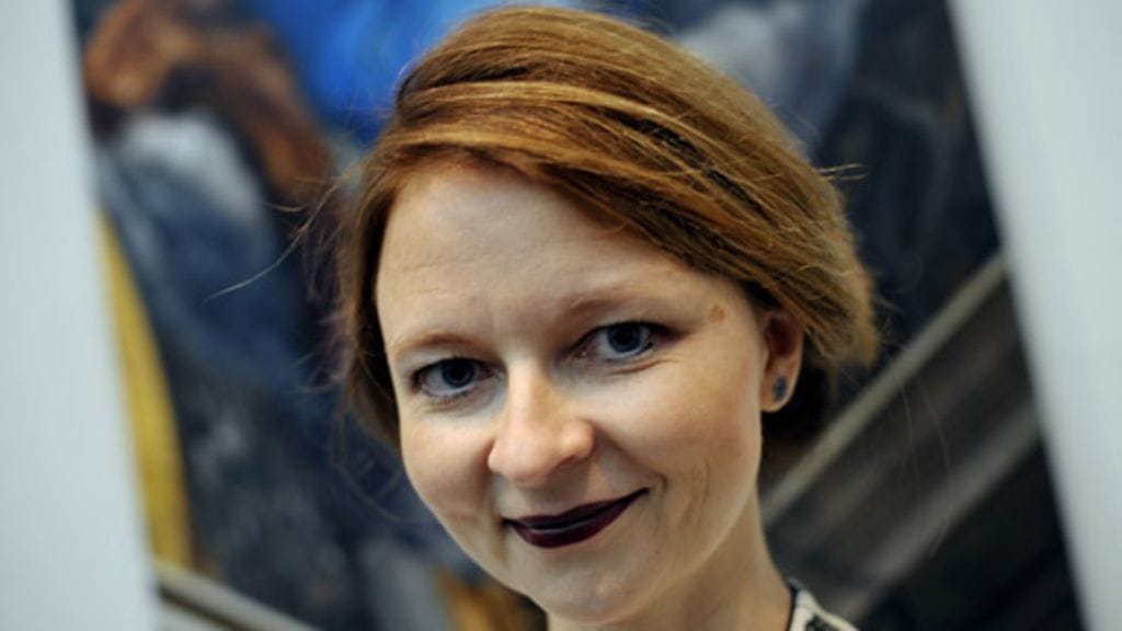 Kirjailija Anna Kortelainen (Kuva: Lehtikuva)