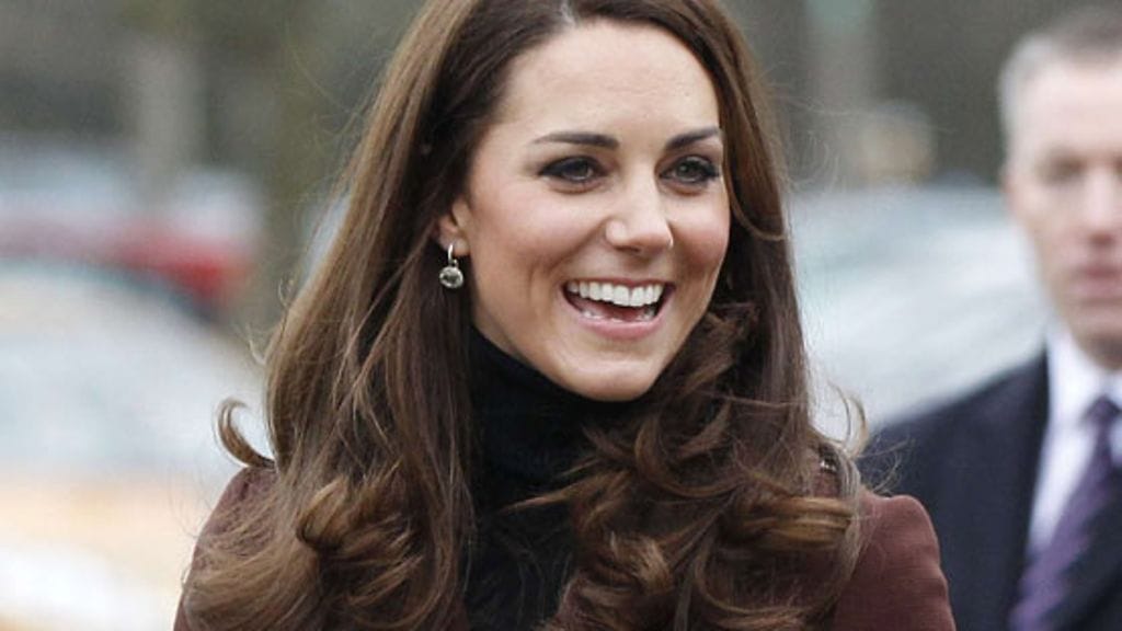 3-vuotias Nancy Williams sai Catherinelta ystävänpäivähalauksen.