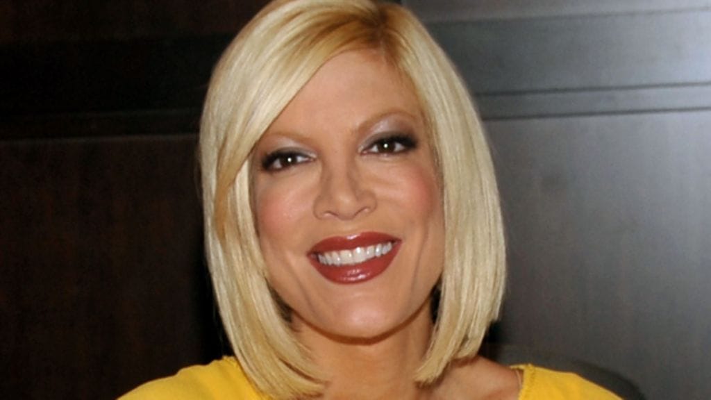 Tori Spelling ja aviomies Dean McDermott.