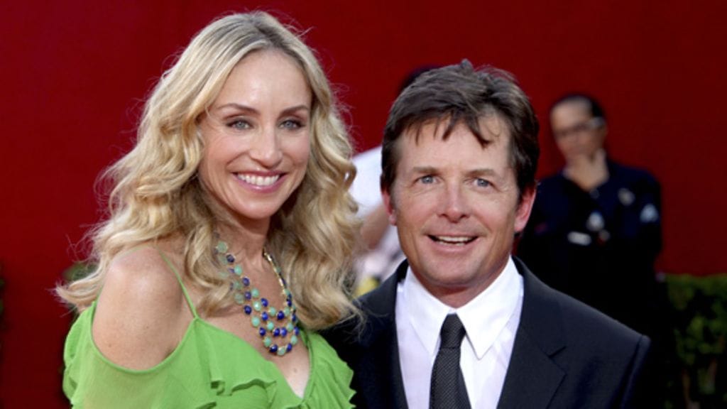 Tracy Pollan, Michael J Fox