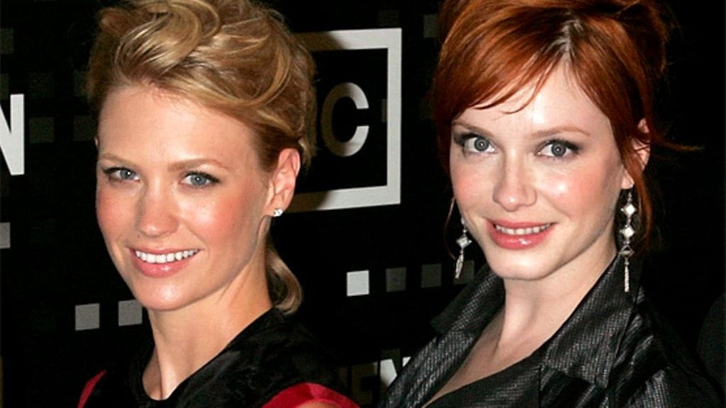 January Jones ja Christina Hendricks eivät saa kuntoilla. Kuva: Wireimage/AOP