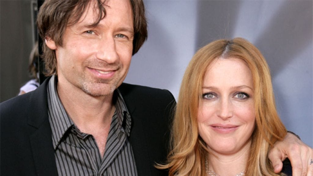 David Duchovny ja Gillian Anderson. Kuva: Wireimage/AOP